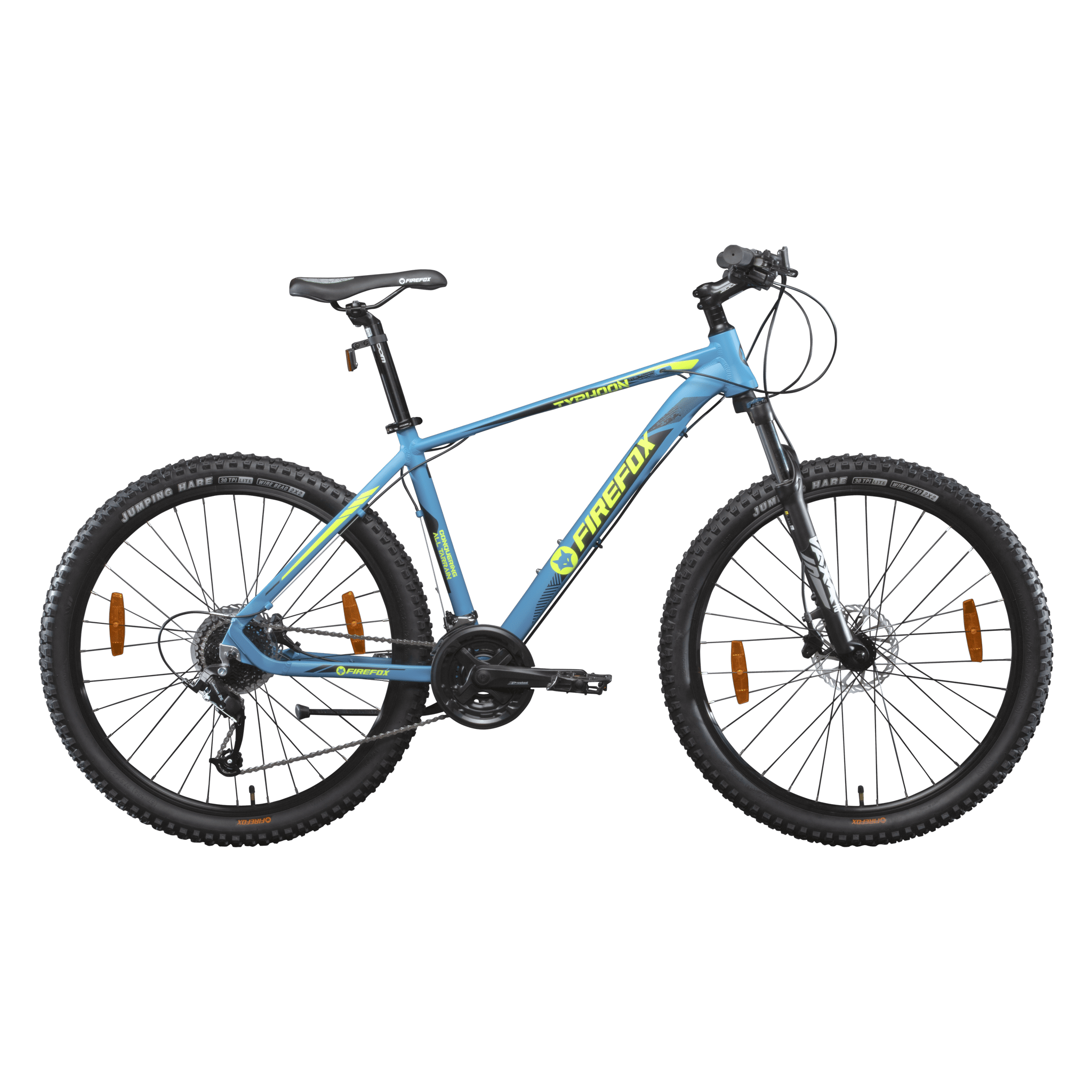 FIREFOX Typhoon 27.5 D Mountain Cycle for Mens | 24 Speed | Blue | 98% Assembled Cycle