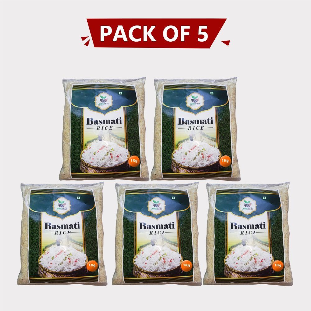 Basmati Rice (Pack of 5)