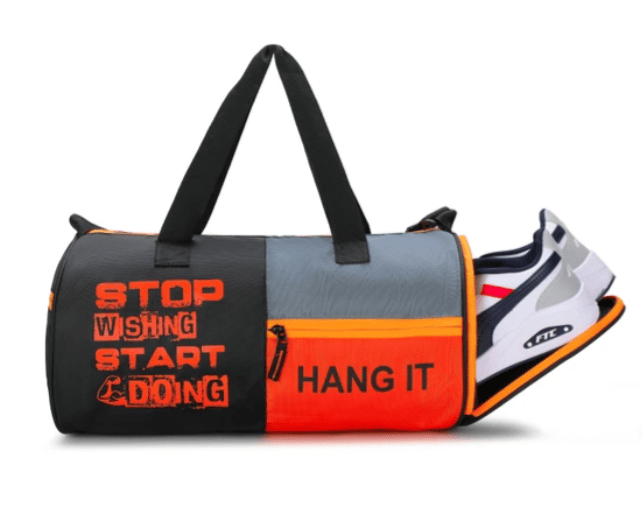 Body Smith Premium Gym Duffle Bag with Shoe Compartment