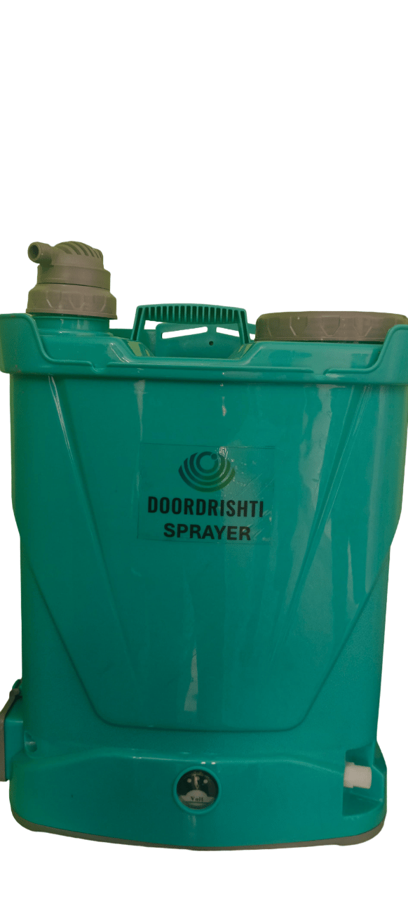 Doordrishti- Spray Pump 18 Ltr- 12/14 Double Motor, Nozzle, Spray Gun