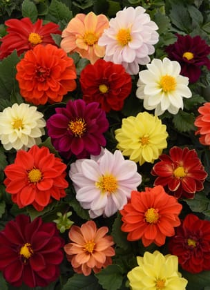 DAHLIA FIGARO MIX SEEDS