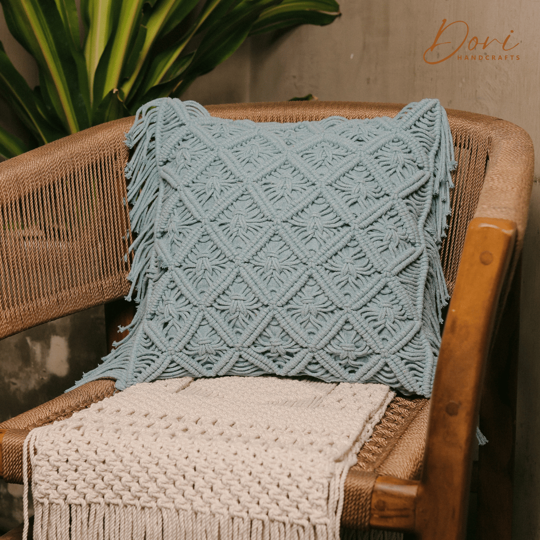 Macrame Cushion Cover