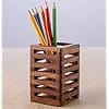 Desire Creations & Construction Company ;Online Arts Shoppee Wooden Handicraft Pen Holder Stand