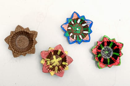 Flower Shape Diya