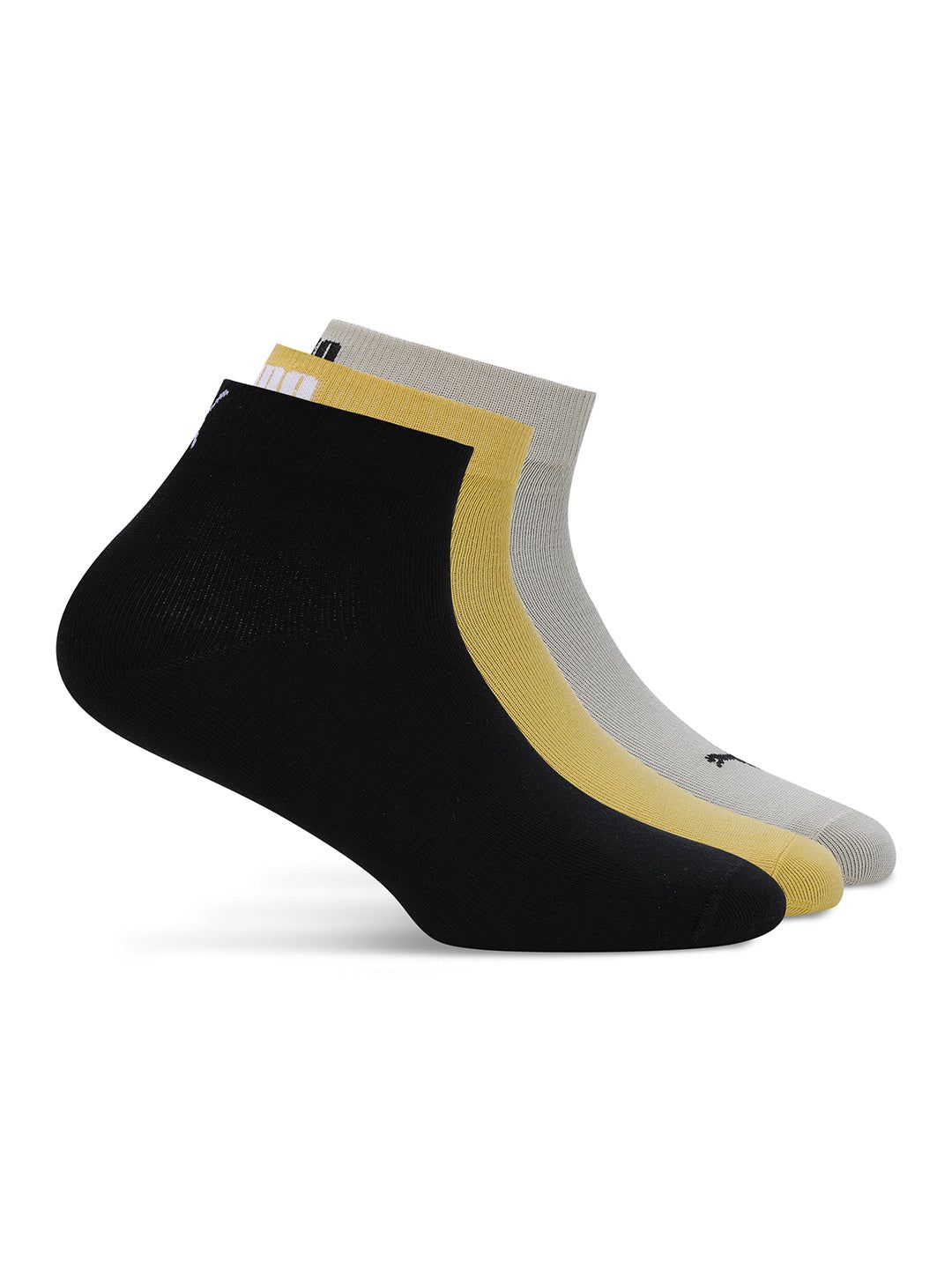 Puma Lifestyle Unisex Quarter Socks Pack Of 3 (6-8 UK)