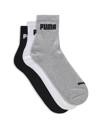 Puma Sport Unisex Quarter Socks Pack Of 3 (6-8 UK)