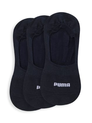 Puma Footie Unisex No Show Socks Pack Of 3 (6-8 UK)