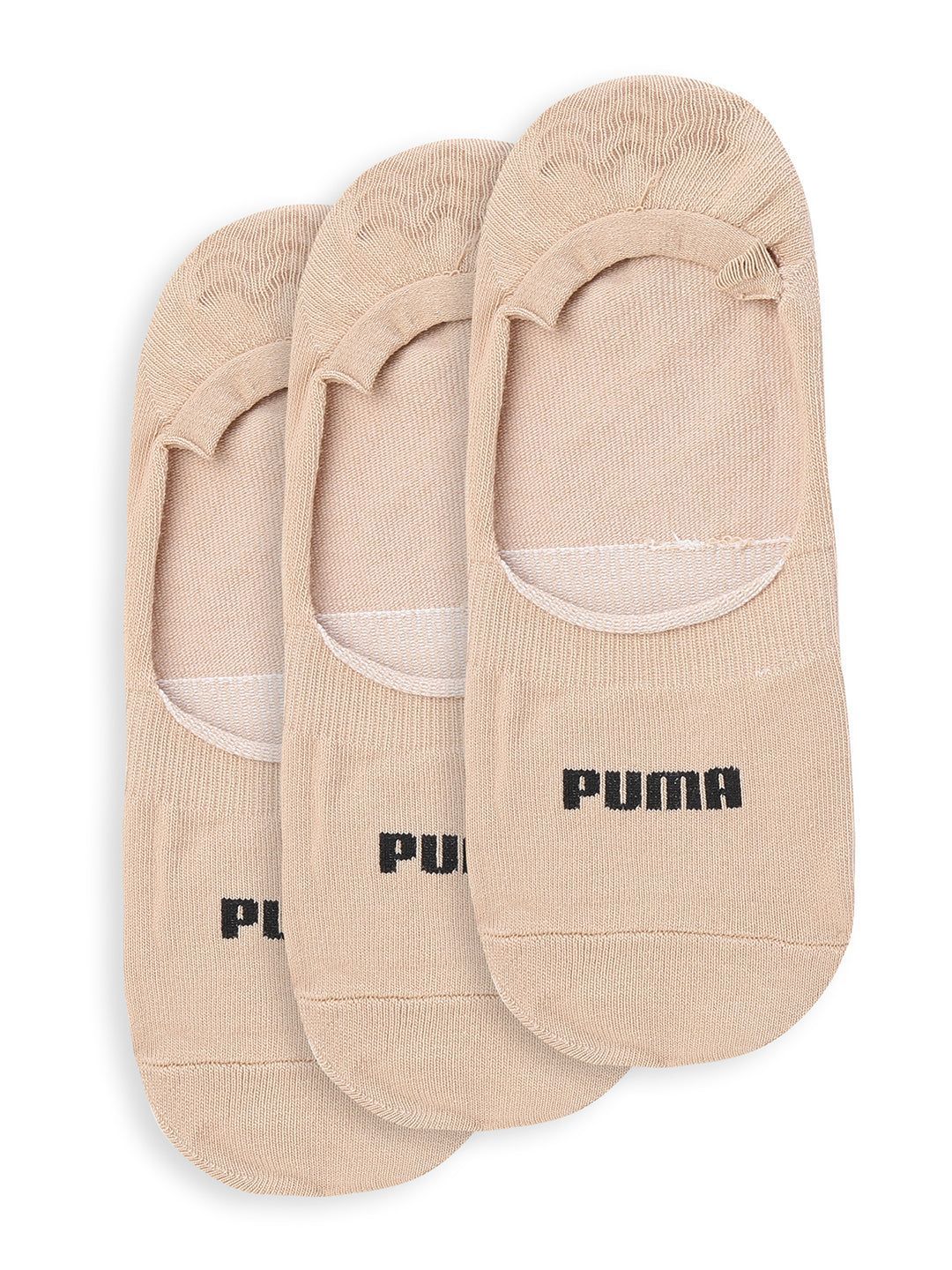 Puma Footie Unisex No Show Socks Pack Of 3 (6-8 UK)