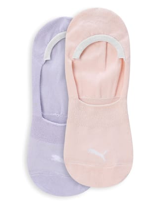 Puma Footie Unisex No Show Socks Pack Of 2 (6-8 UK)