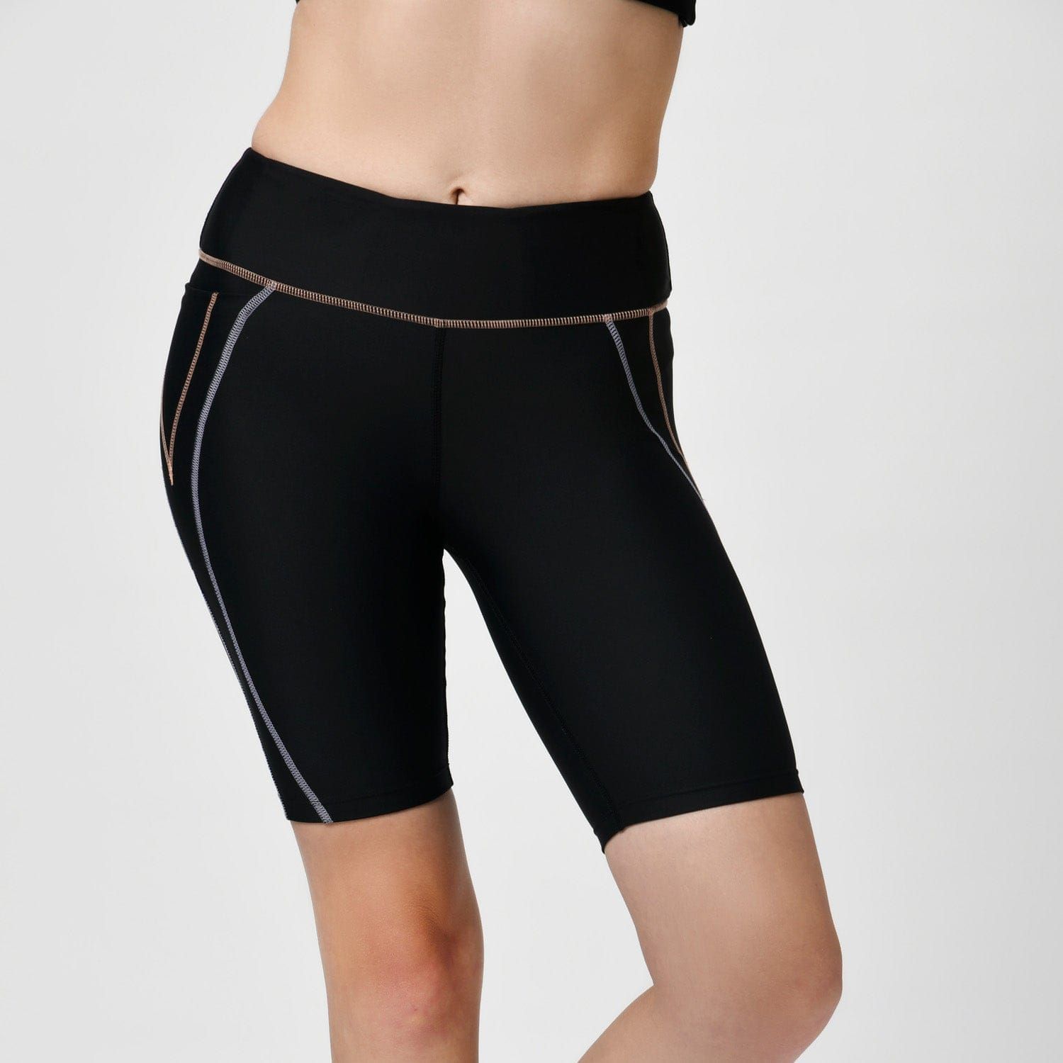 Tic Tac Cycling Shorts - Twilight Black