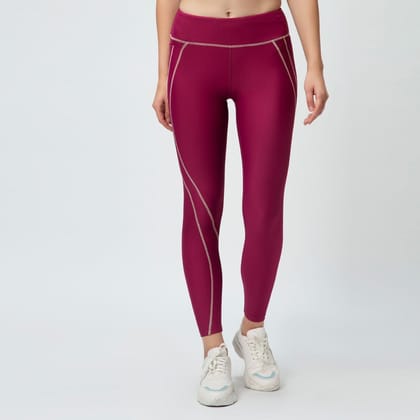 Extreme Uplift Leggings - Caramel Magenta ( Full Length )