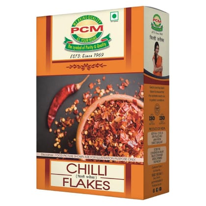 PCM Chilli Flakes - 500g - Perfect for Pizza, Pasta, and Seasoning