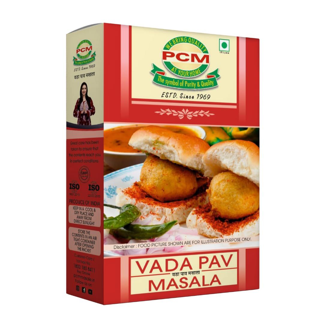 PCM Vada Pav Masala (100g) - Unleash the Magic of Mumbai's Iconic Street Food