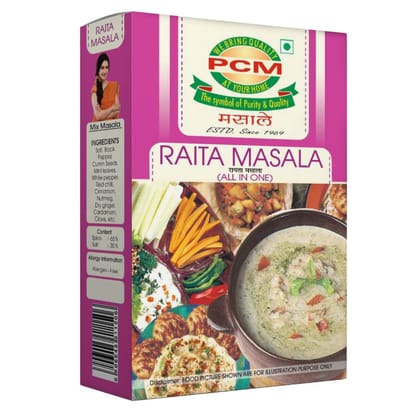 PCM Raita Masala (100g) - Tangy Twist for Your Favorite Raitas