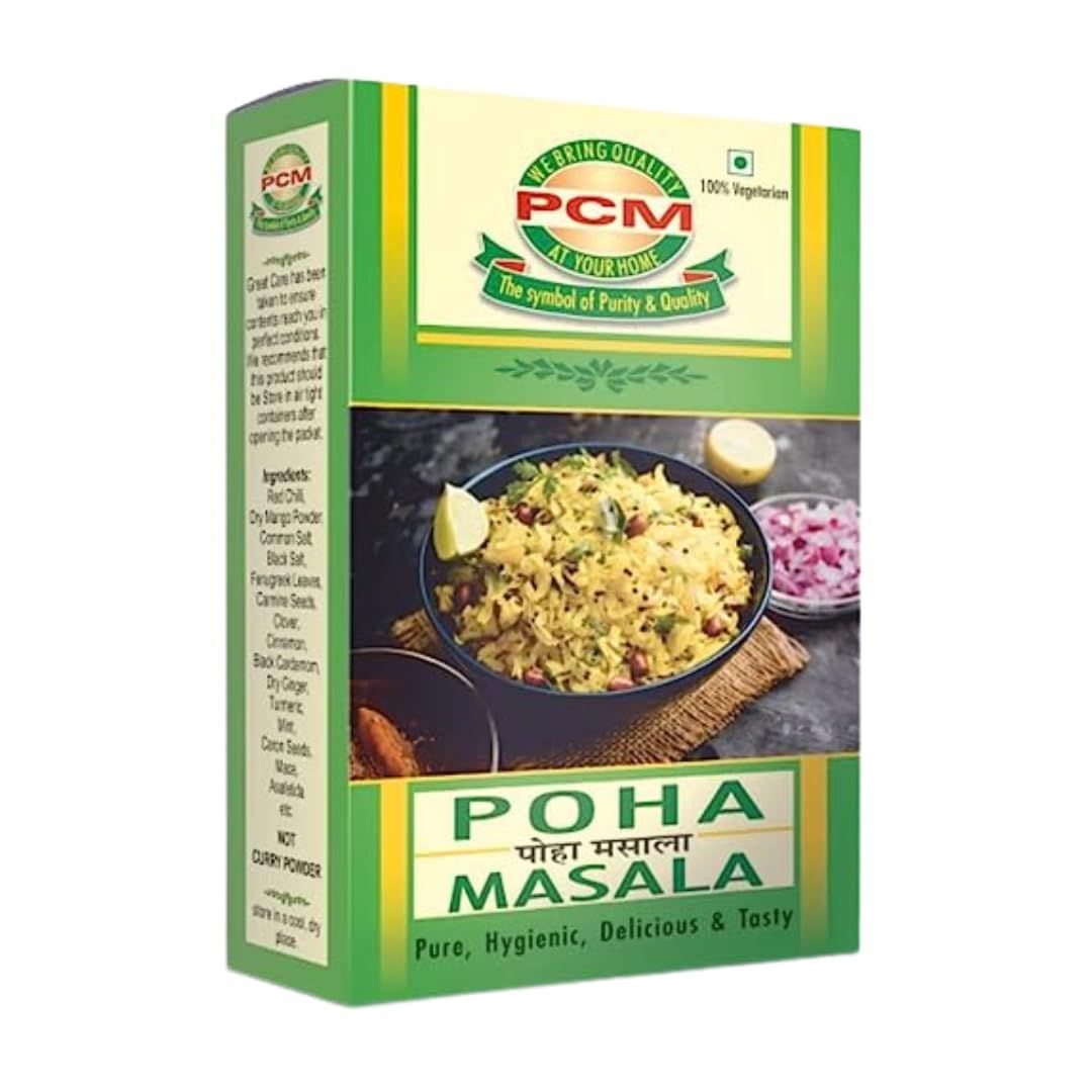 PCM Poha Masala (100g) - Authentic Flavors of Indore for a Delicious Poha