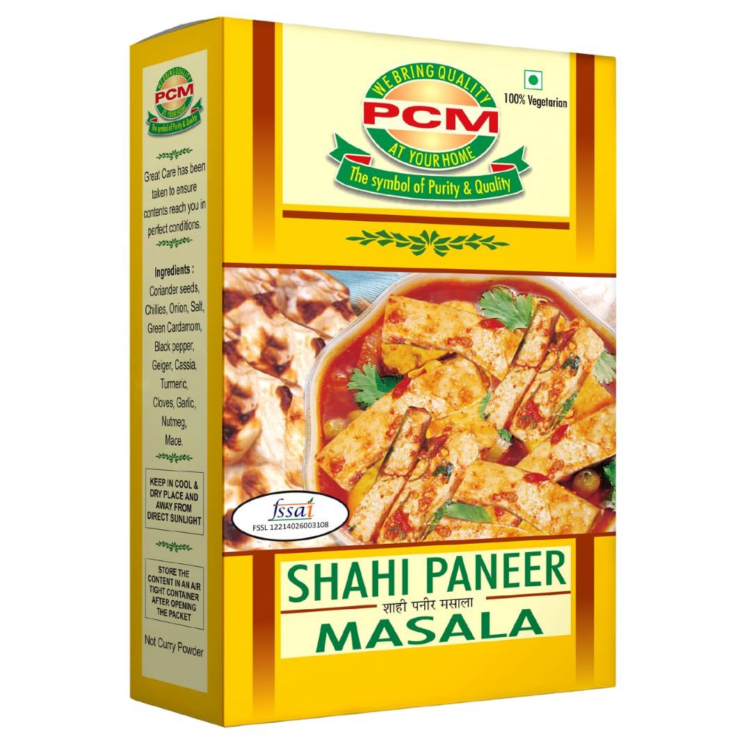 PCM Shahi Paneer Masala (100 gm) - Elevate Your Paneer Curry to Royal Heights