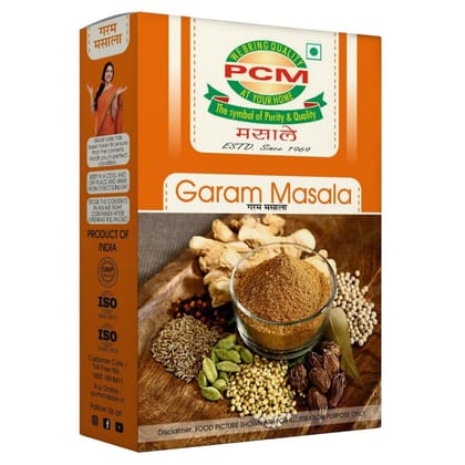 PCM Garam Masala - 100g and 500g - Authentic Spice Blend for Rich Aroma and Flavor | Powder Masala for Veg & Non-Veg Dishes