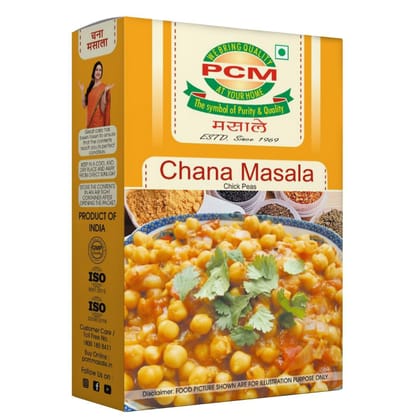 PCM Chana Masala Powder 100g and 500g - Unleash the Flavors of Amritsar-Style Kulche Chole