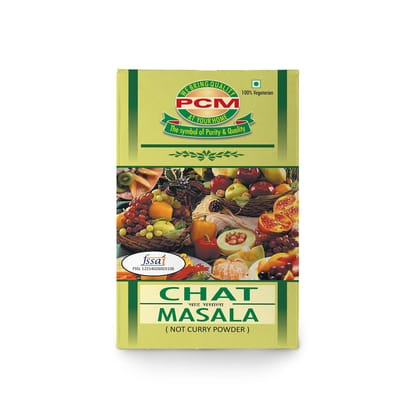 PCM Chat Masala - 100g and 500g - Perfect Blend for Salads and Snacks