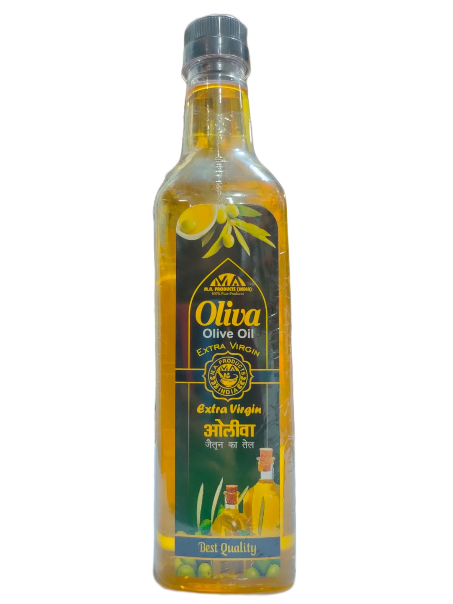 Oliva Olive Oil Extra Virgin 1 Litre | For Salad | For Cooking |  For Massage | Directly imported from Italy, Packed In India