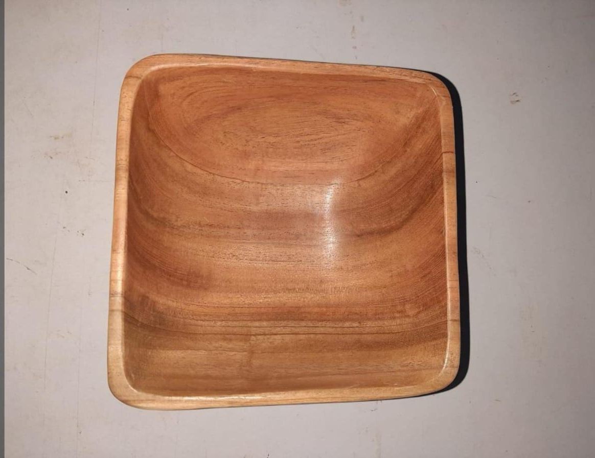  Square Wooden Bowl