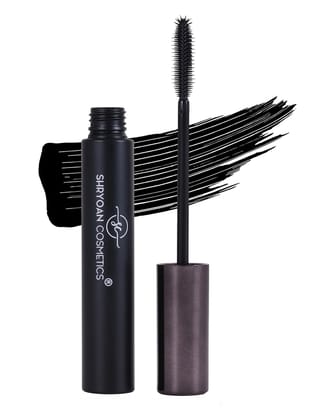 Shryoan Long-Lash Lengthening Mascara | Water & Smudge Proof | Jet Black, Long Lasting & Boost Volume Mascara | Upto 18 Hours Stay (15 ml)