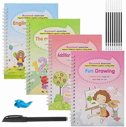  Children's Exercise Book with Magic Pen