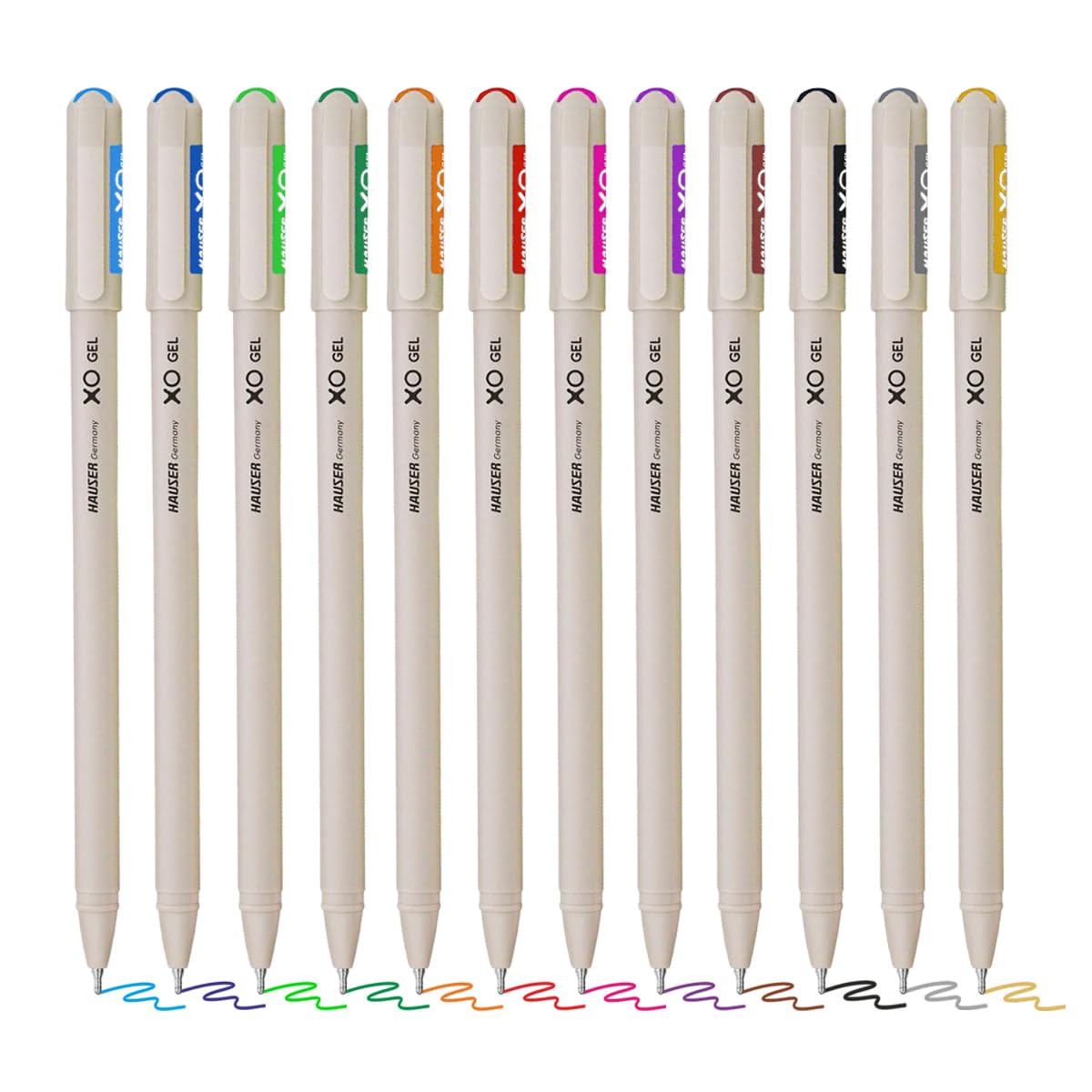   Hauser XO Gel Pens, 12-Pack