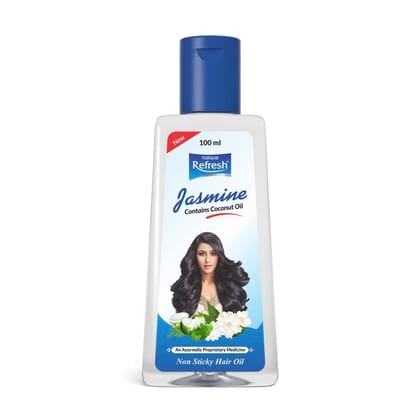 Torque Refresh Jasmine Coconut Hair Oil | For Strong, Long and Shiny hair – 100 ml