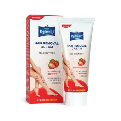 Torque Refresh Hair Removal Cream with Strawberry