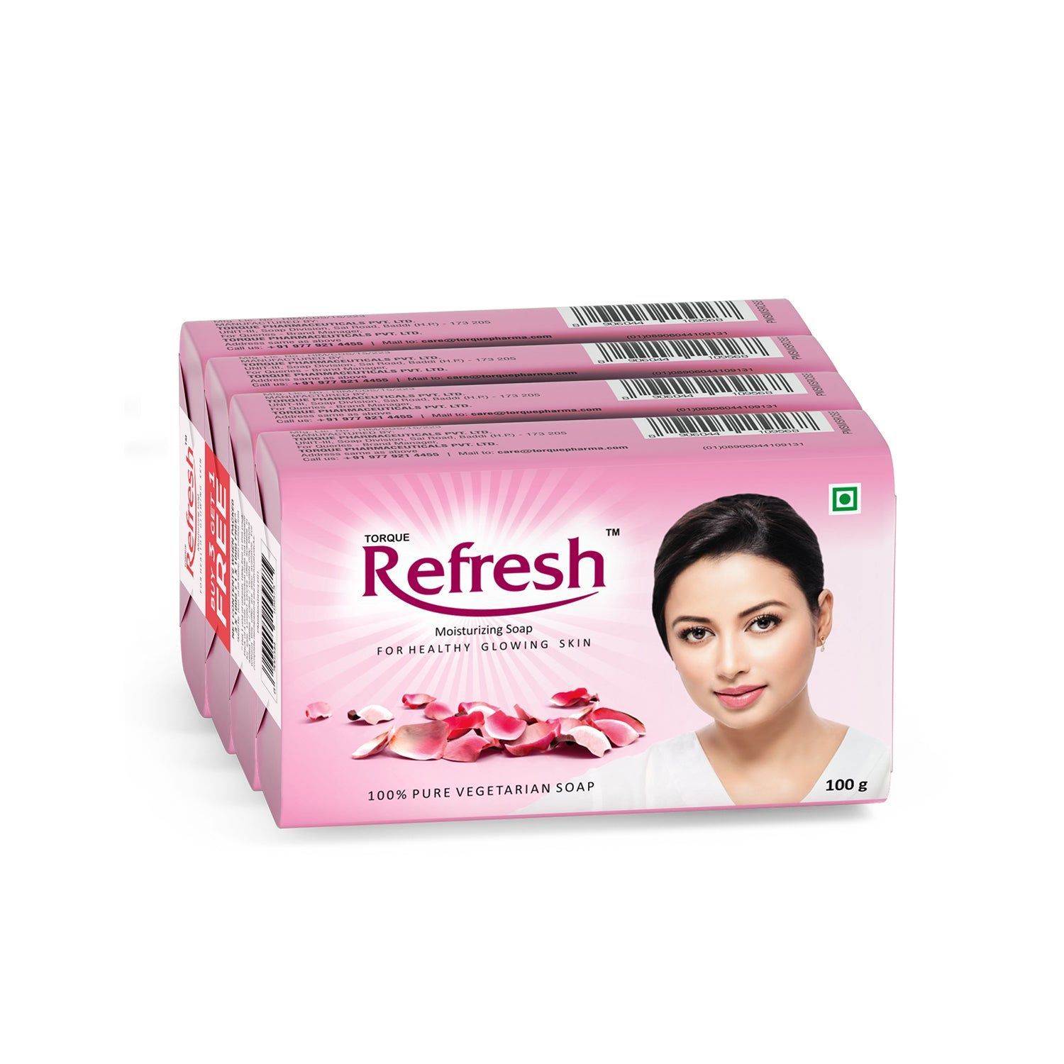 Refresh Rose soap (100gm Per Soap)