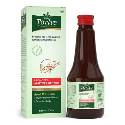 Torque’s Torliv Ayurvedic Healthy Liver Tonic Syrup – 200ml