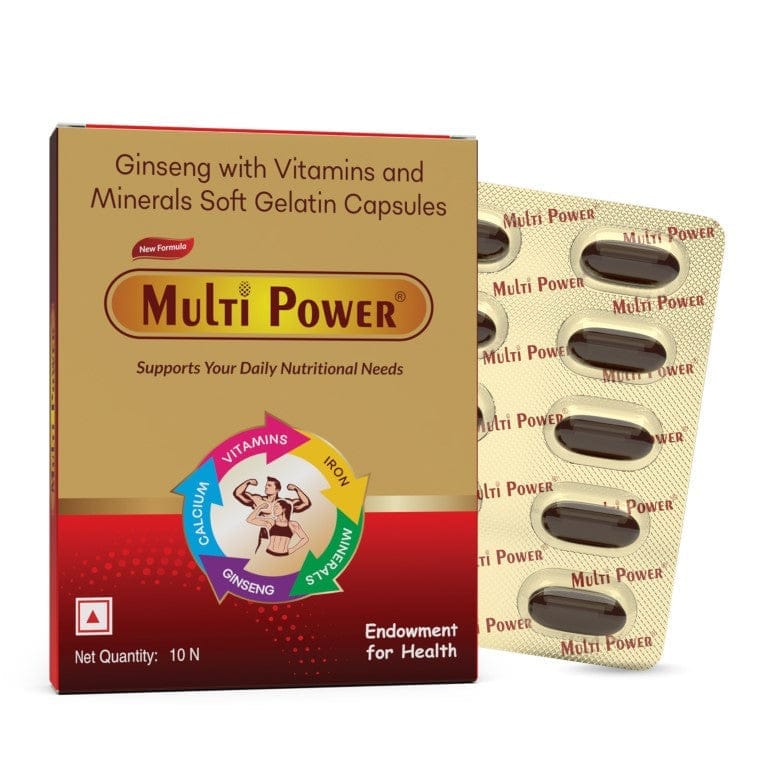 Torque Multipower Softgel Capsules