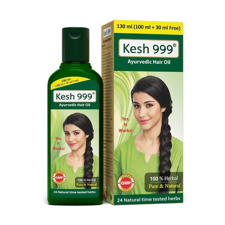 Kesh-999 Ayurvedic Hair Oil | Anti Hair fall Oil |Hair Oil With 24 Natural Herbs Extract