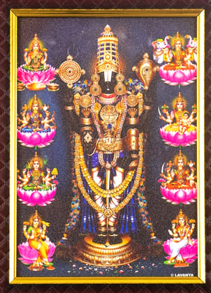 LORD VENKESWARA PHOTO FRAME