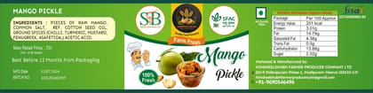 MANGO PICKLE - 250GM