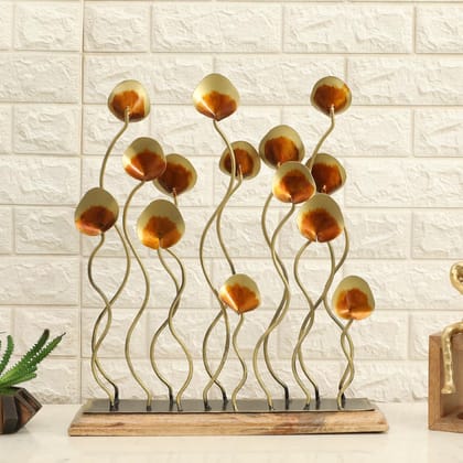 Kishore Art  Multicolor Metal Dreamweaver Abstract Table Decor Showpiece