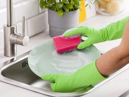 Cellulose Sponges for Kitchen, Bathroom, and General Household Cleaning