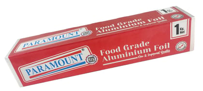 Paramount-1 Kg net-ISI marked-Food-Grade-Aluminium-Foil Roll