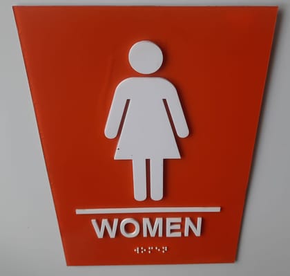 Women's Restroom Sign