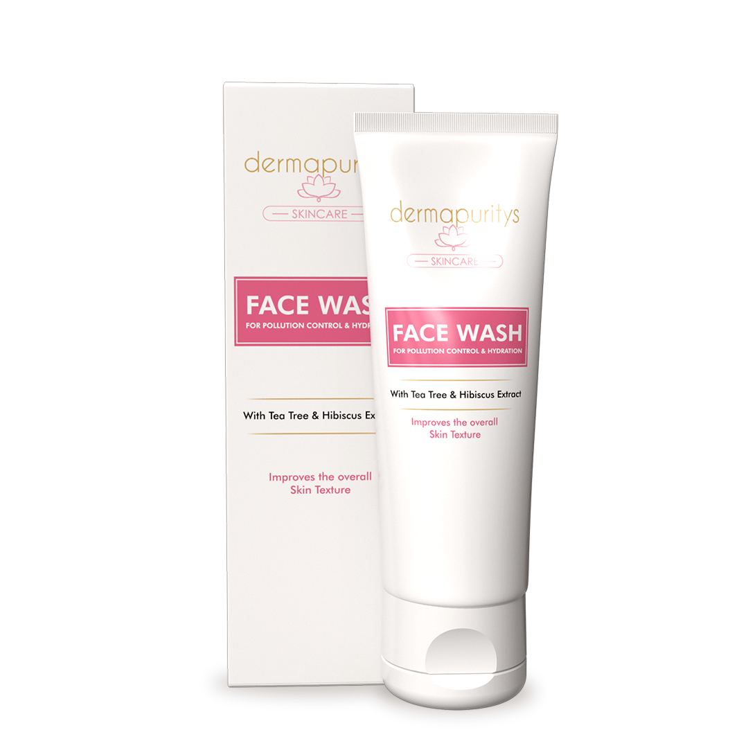 Derma Puritys Face Wash For Pollution Control & Hydration, Improves the overall Skin Texture, And helps you achieve smooth skin - 100ml