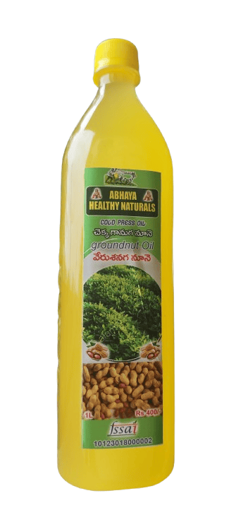 Cold Pressed Groundnut Oil - 1L