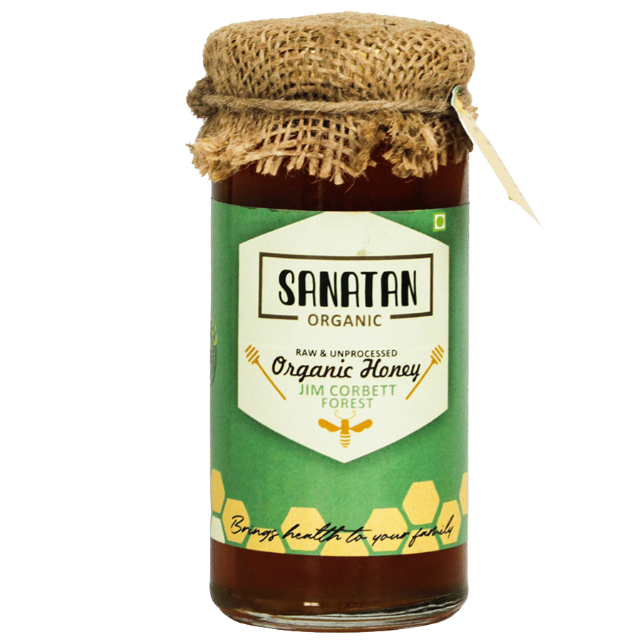 Sanatan Organic Multiflora Jim Corbett Honey- 275 gms