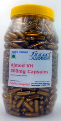 Ajmod VH Herbal Supplement 500mg Capsules 600 Caps Jar