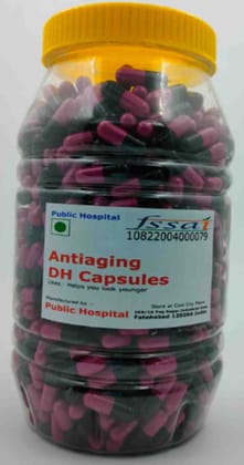 Antiaging VH Herbal Supplement Capsules 600 Caps Jar