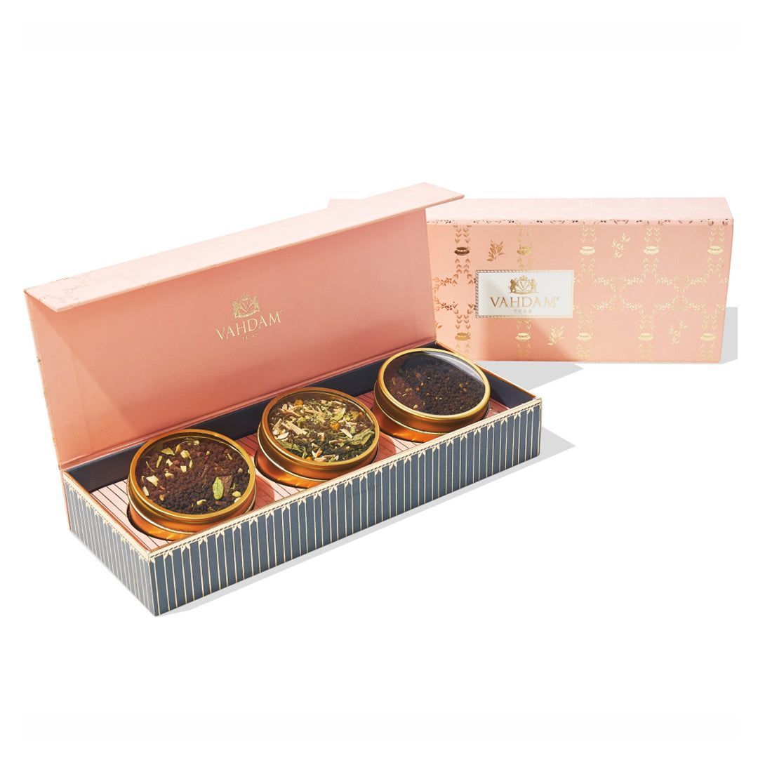 Blush, Assorted Teas Gift Set, 3 Teas