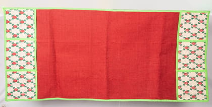  Red and Green Christmas Table Runner