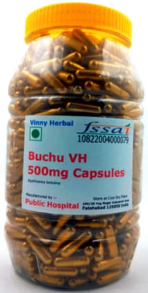 Buchu VH Herbal Supplement 500mg Capsules