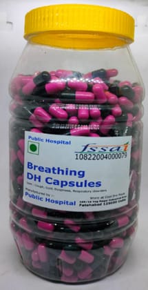 Breathing VH Herbal Supplement Capsules 600 Caps Jar