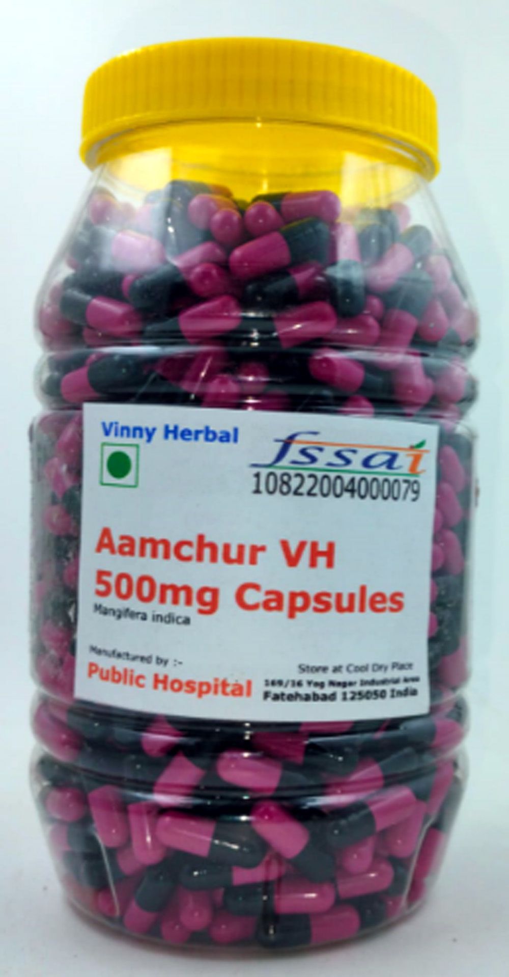 Aamchur VH Herbal Supplement 500mg Capsules